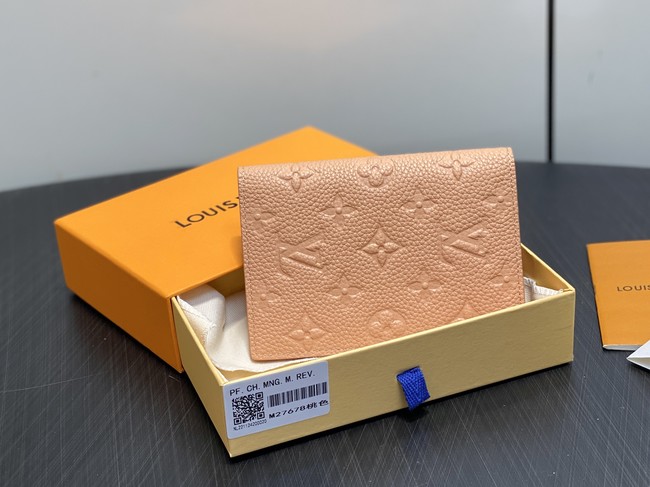 Louis Vuitton Passport Cover M27678 brown Louis Vuitton Passport Cover M27678 brown