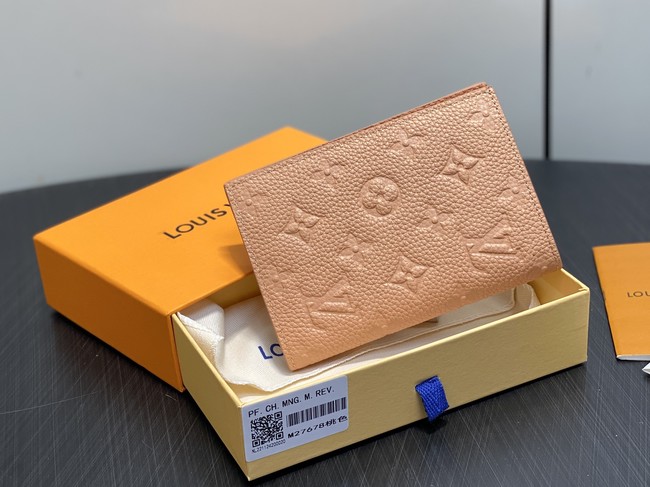 Louis Vuitton Passport Cover M27678 brown Louis Vuitton Passport Cover M27678 brown