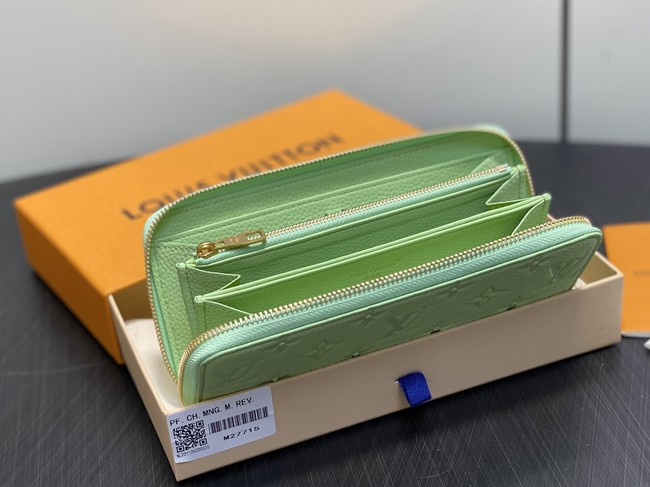 Louis Vuitton Zippy Wallet M27715 green Louis Vuitton Zippy Wallet M27715 green