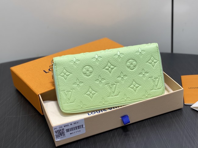 Louis Vuitton Zippy Wallet M27715 green Louis Vuitton Zippy Wallet M27715 green