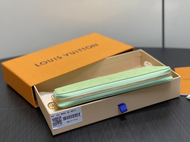 Louis Vuitton Zippy Wallet M27715 green Louis Vuitton Zippy Wallet M27715 green