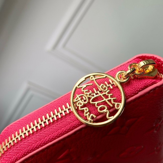Louis Vuitton Zippy Wallet M27715 red