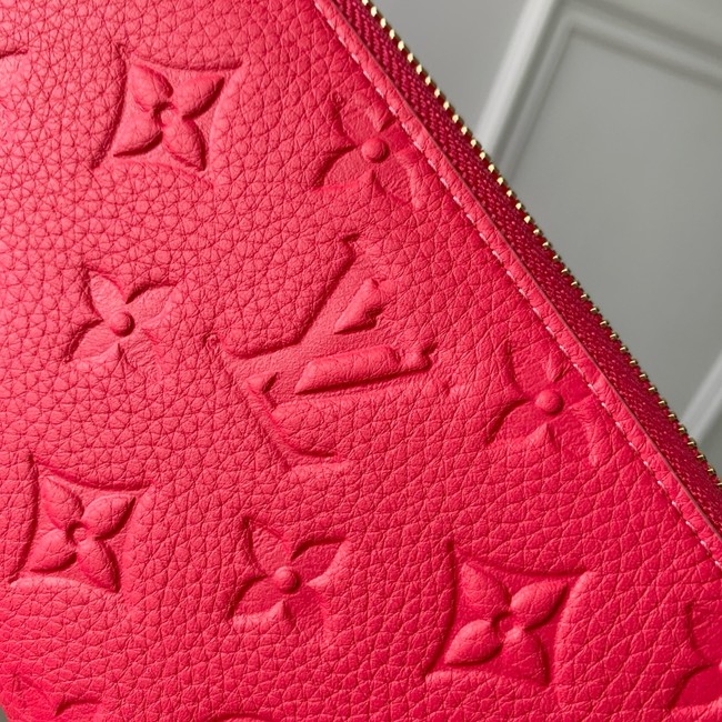 Louis Vuitton Zippy Wallet M27715 red
