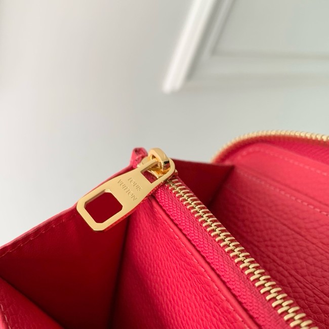 Louis Vuitton Zippy Wallet M27715 red