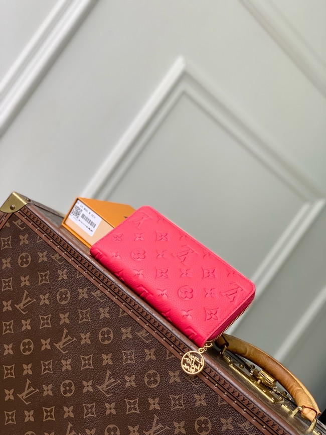 Louis Vuitton Zippy Wallet M27715 red