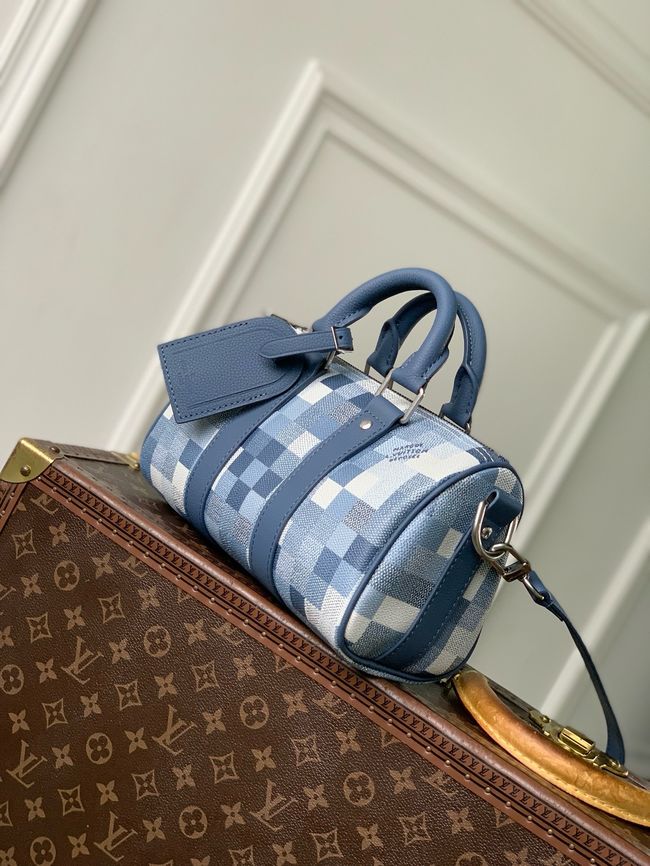 Louis Vuitton Keepall Bandouliere 25 M28600 Indigo Blue Louis Vuitton Keepall Bandouliere 25 M28600 Indigo Blue