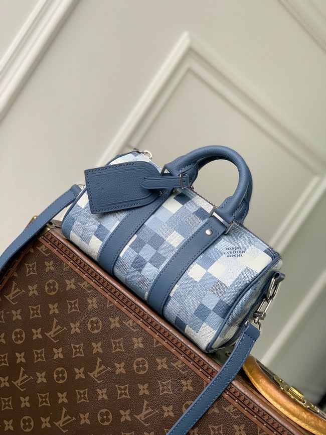 Louis Vuitton Keepall Bandouliere 25 M28600 Indigo Blue Louis Vuitton Keepall Bandouliere 25 M28600 Indigo Blue