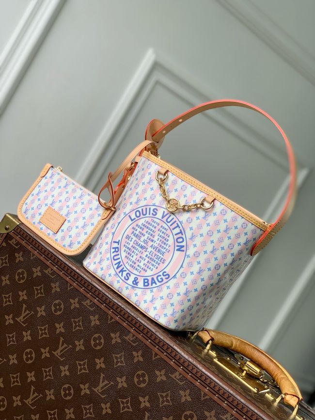 Louis Vuitton NEW ALL IN BB M29115 Stamp Blue Louis Vuitton NEW ALL IN BB M29115 Stamp Blue
