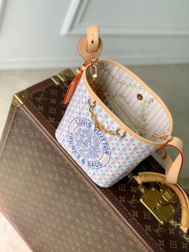 Louis Vuitton NEW ALL IN BB M29115 Stamp Blue Louis Vuitton NEW ALL IN BB M29115 Stamp Blue