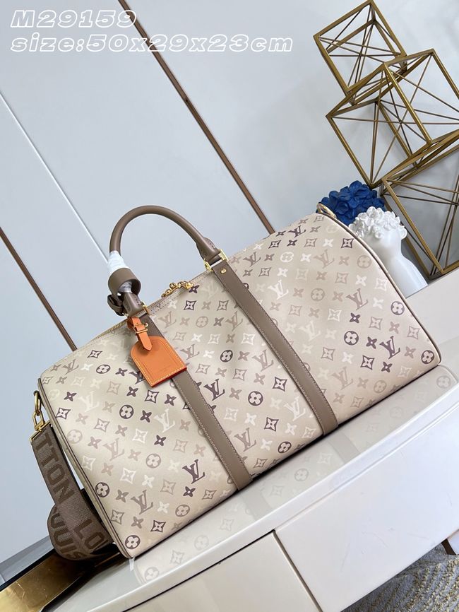 Louis Vuitton New Season KEEPALL BANDOULIERE 50 Travel Bag M29159 Louis Vuitton New Season KEEPALL BANDOULIERE 50 Travel Bag M29159