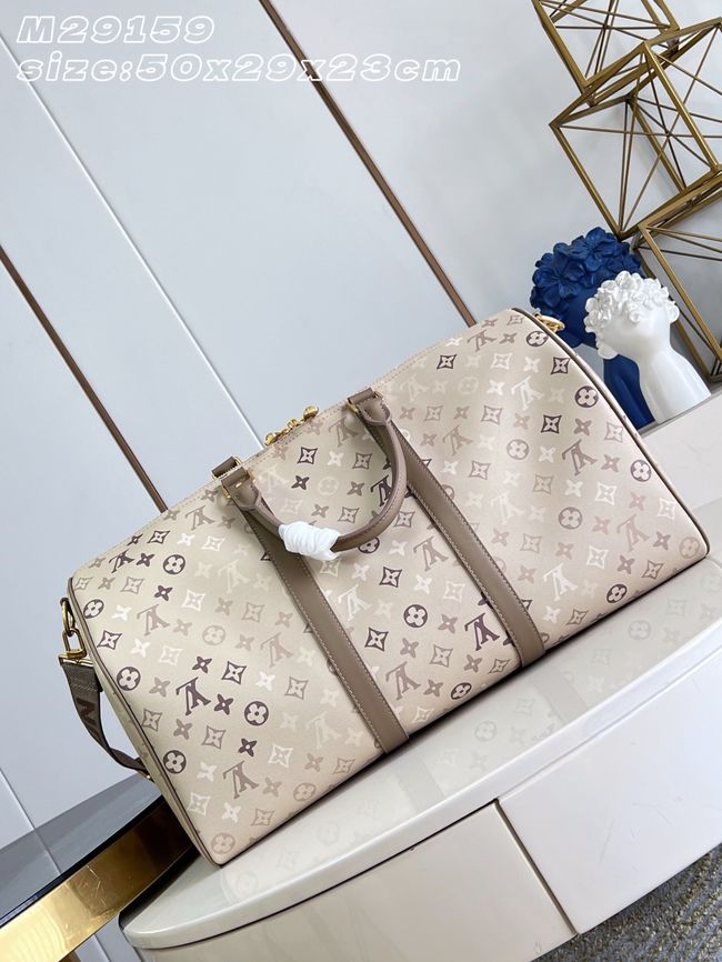 Louis Vuitton New Season KEEPALL BANDOULIERE 50 Travel Bag M29159 Louis Vuitton New Season KEEPALL BANDOULIERE 50 Travel Bag M29159