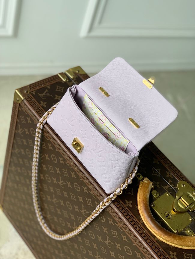 Louis Vuitton New Season NANO MADELEINE Handbag M29380 Sweet Lavender Louis Vuitton New Season NANO MADELEINE Handbag M29380 Sweet Lavender
