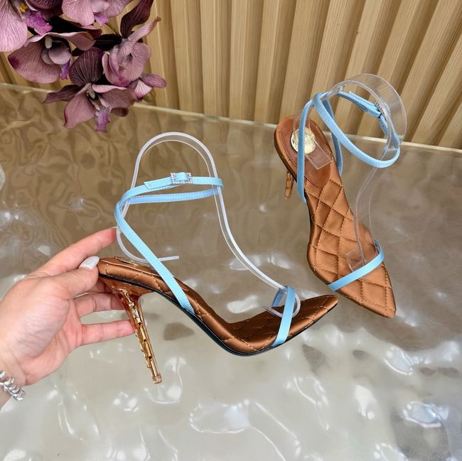 Saint Laurent pumps in satin crepe Heel 10CM 69001-1 Saint Laurent pumps in satin crepe Heel 10CM 69001-1