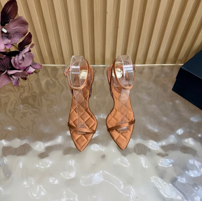Saint Laurent pumps in satin crepe Heel 10CM 69001-3 Saint Laurent pumps in satin crepe Heel 10CM 69001-3