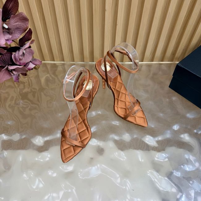Saint Laurent pumps in satin crepe Heel 10CM 69001-3 Saint Laurent pumps in satin crepe Heel 10CM 69001-3