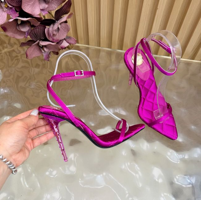 Saint Laurent pumps in satin crepe Heel 10CM 69001-5 Saint Laurent pumps in satin crepe Heel 10CM 69001-5