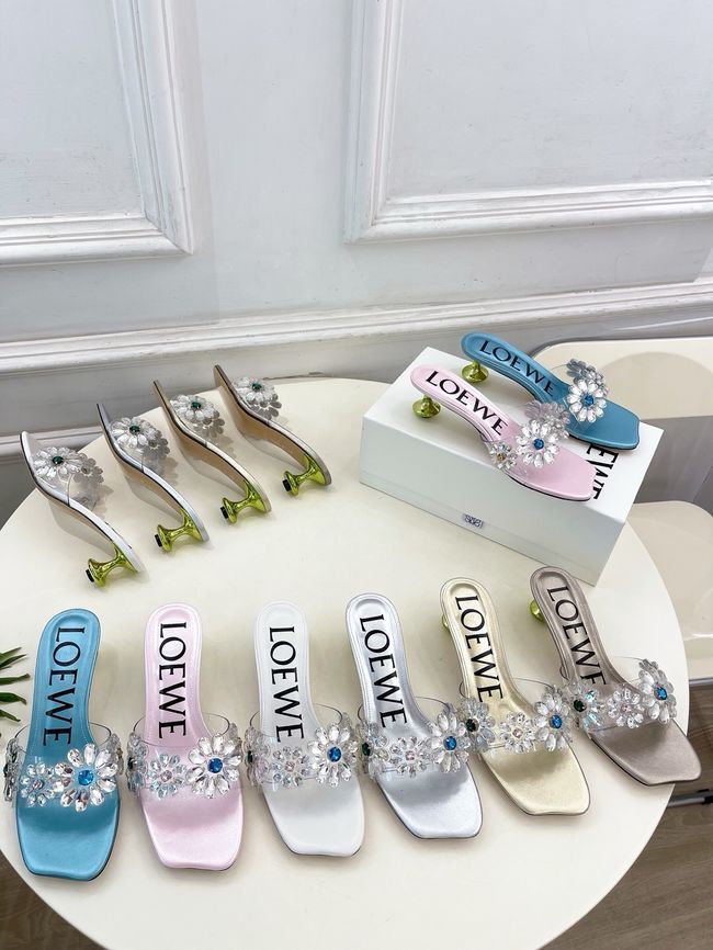 Loewe Heeled Slide 69006-3