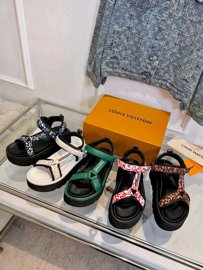 Louis Vuitton Sandals 6CM 69007-1