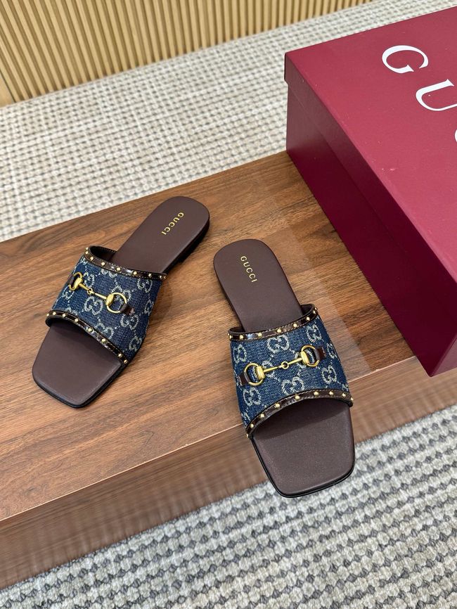 Gucci Womens slide sandal with Double G 69027-2 Gucci Womens slide sandal with Double G 69027-2