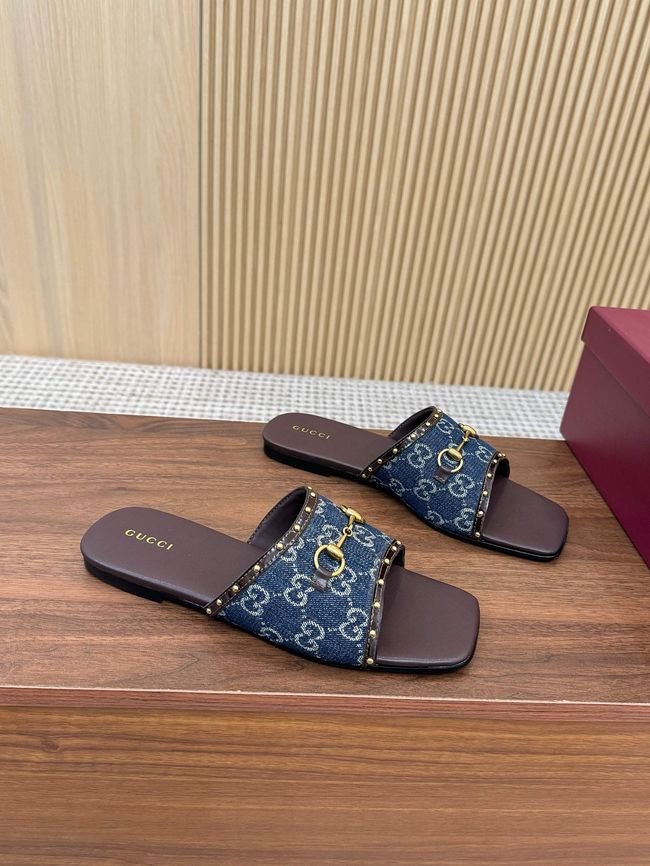 Gucci Womens slide sandal with Double G 69027-2 Gucci Womens slide sandal with Double G 69027-2
