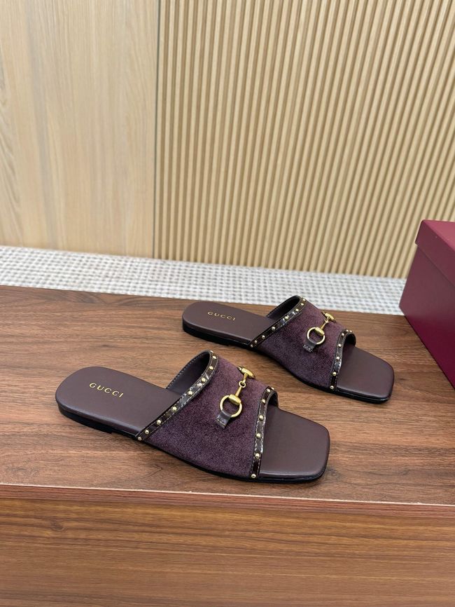 Gucci Womens slide sandal with Double G 69027-3 Gucci Womens slide sandal with Double G 69027-3