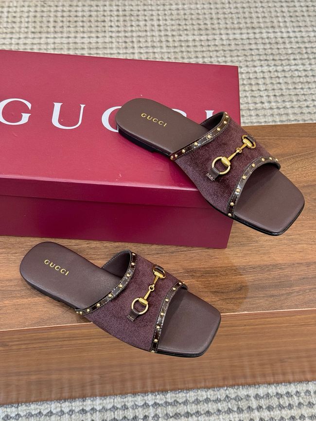 Gucci Womens slide sandal with Double G 69027-3 Gucci Womens slide sandal with Double G 69027-3