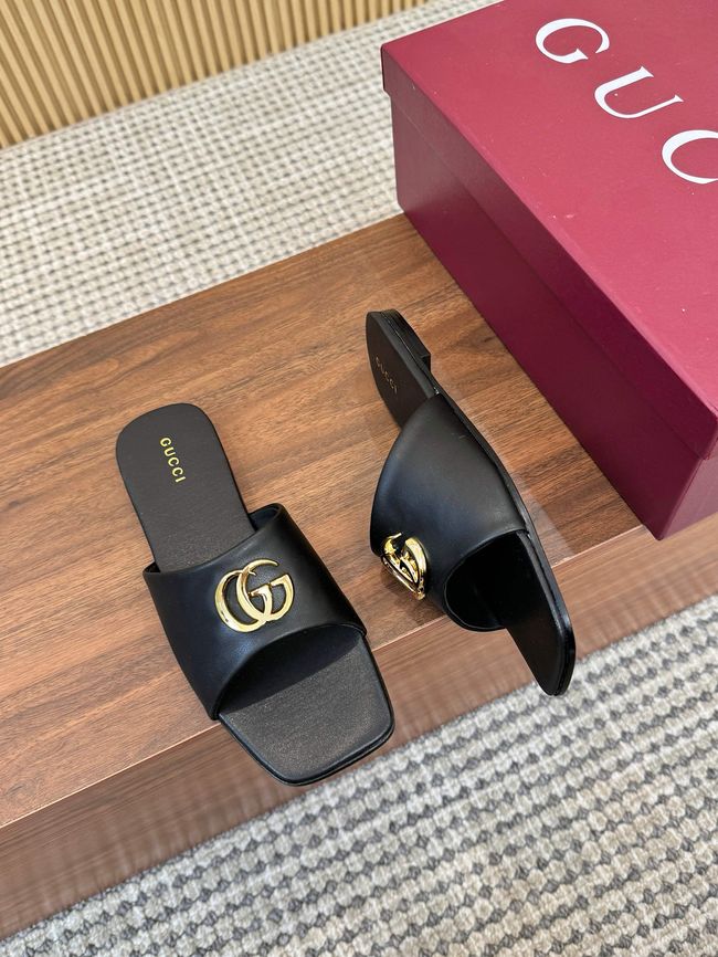 Gucci Womens slide sandal with Double G 69027-11 Gucci Womens slide sandal with Double G 69027-11