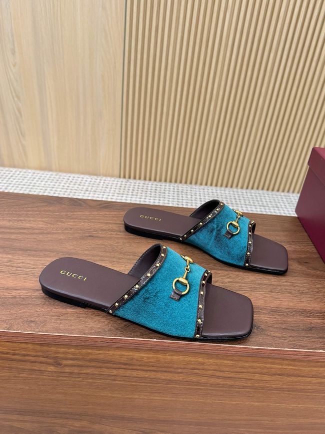 Gucci Womens slide sandal with Double G 69027-4 Gucci Womens slide sandal with Double G 69027-4