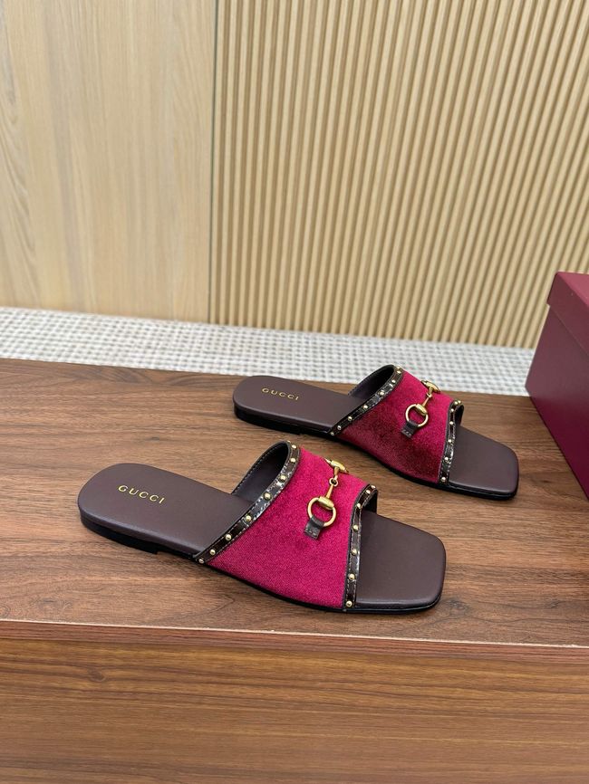 Gucci Womens slide sandal with Double G 69027-5 Gucci Womens slide sandal with Double G 69027-5