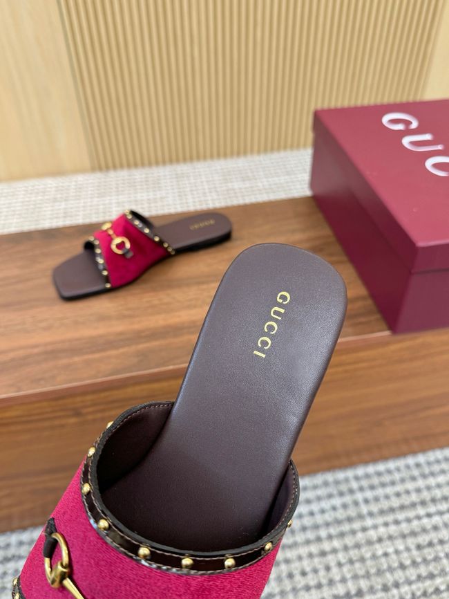 Gucci Womens slide sandal with Double G 69027-5 Gucci Womens slide sandal with Double G 69027-5