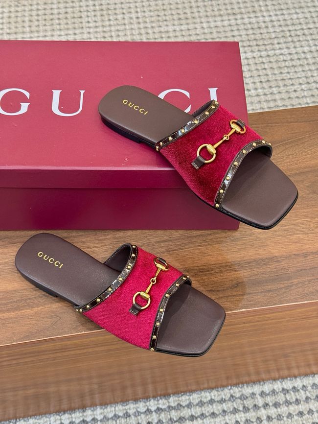 Gucci Womens slide sandal with Double G 69027-5 Gucci Womens slide sandal with Double G 69027-5
