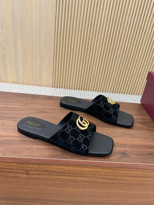 Gucci Womens slide sandal with Double G 69027-8 Gucci Womens slide sandal with Double G 69027-8
