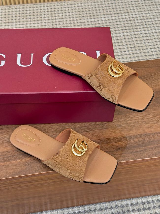 Gucci Womens slide sandal with Double G 69027-9 Gucci Womens slide sandal with Double G 69027-9