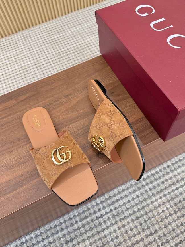 Gucci Womens slide sandal with Double G 69027-9 Gucci Womens slide sandal with Double G 69027-9