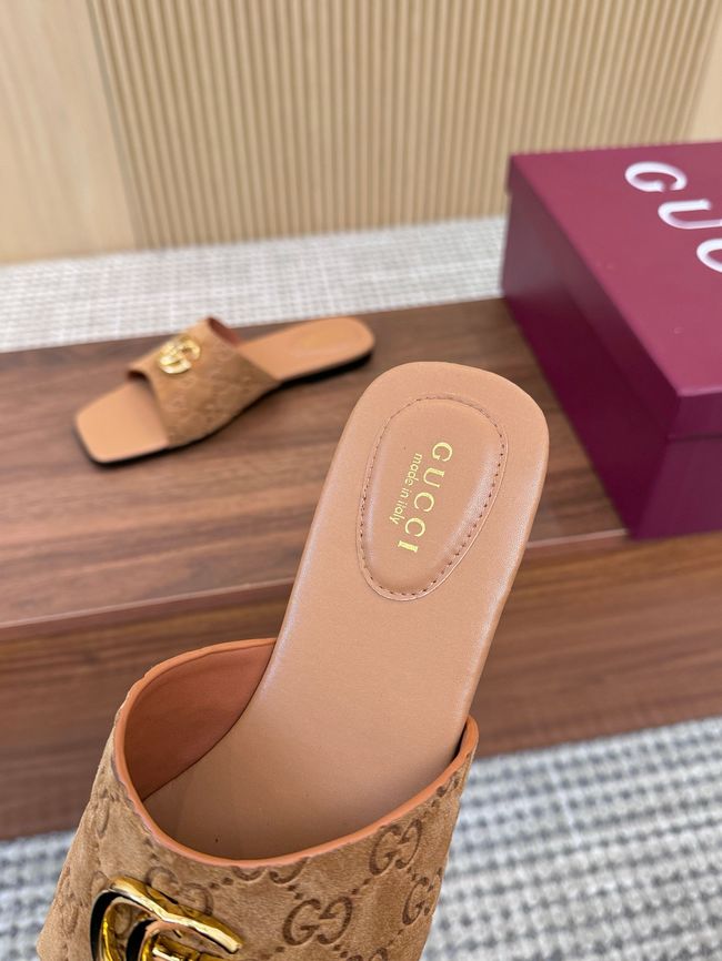 Gucci Womens slide sandal with Double G 69027-9 Gucci Womens slide sandal with Double G 69027-9
