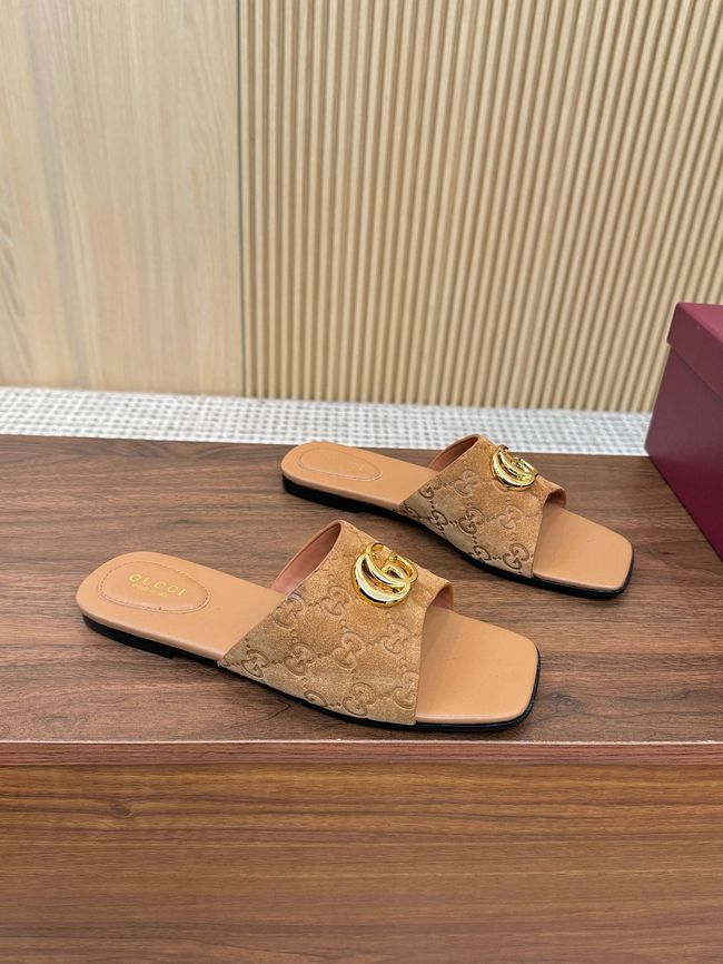 Gucci Womens slide sandal with Double G 69027-9 Gucci Womens slide sandal with Double G 69027-9