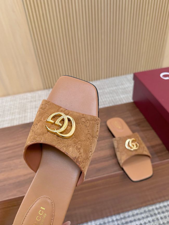 Gucci Womens slide sandal with Double G 69027-9 Gucci Womens slide sandal with Double G 69027-9
