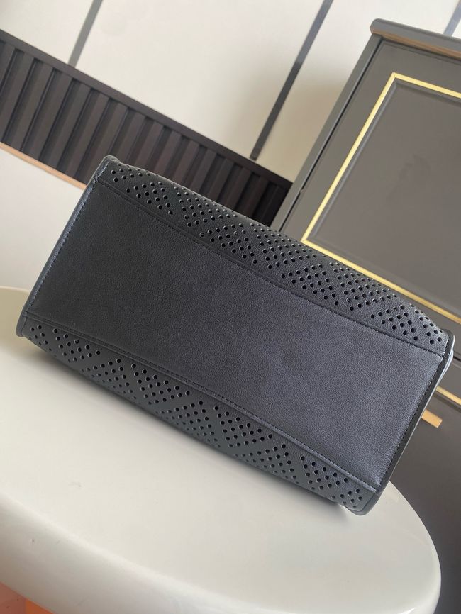 CHANEL 25 Small Handbag Perforated Calfskin AS5293 black CHANEL 25 Small Handbag Perforated Calfskin AS5293 black