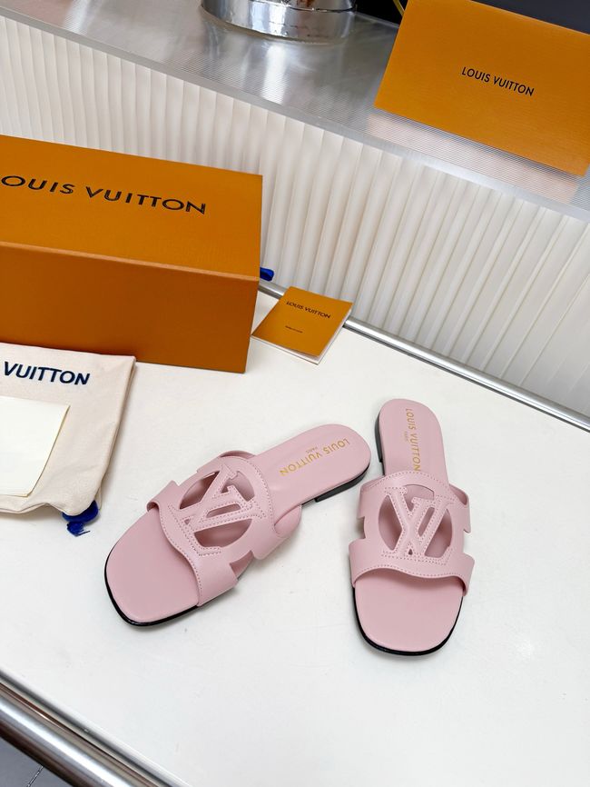 Louis Vuitton Isola Flat Mule 1ABP08-2 Louis Vuitton Isola Flat Mule 1ABP08-2