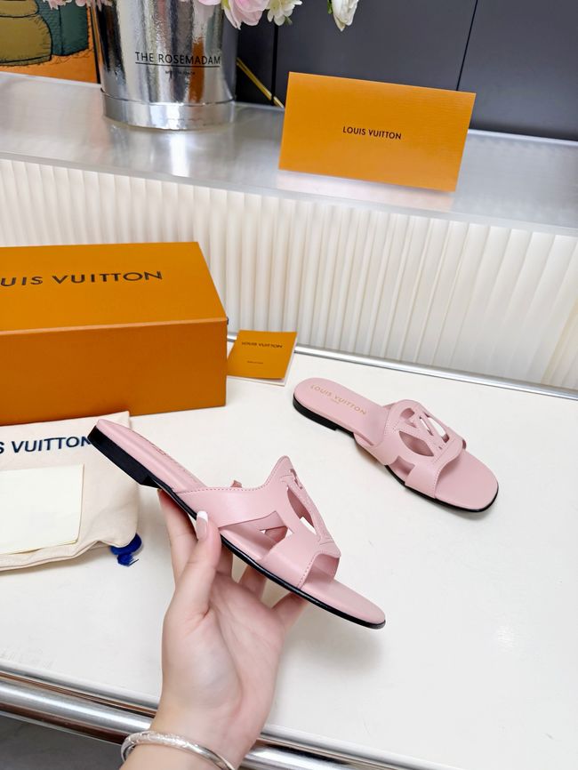 Louis Vuitton Isola Flat Mule 1ABP08-2 Louis Vuitton Isola Flat Mule 1ABP08-2