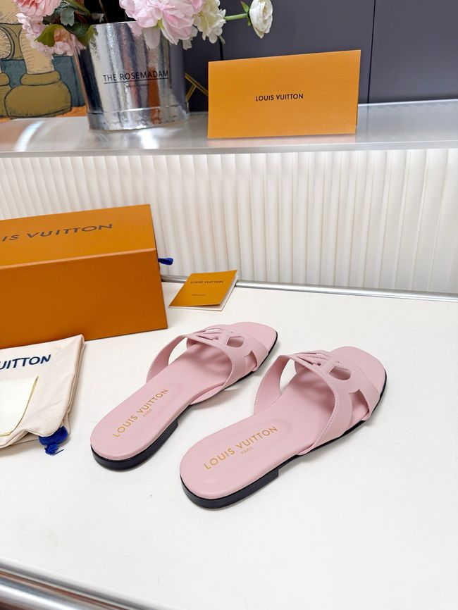 Louis Vuitton Isola Flat Mule 1ABP08-2 Louis Vuitton Isola Flat Mule 1ABP08-2