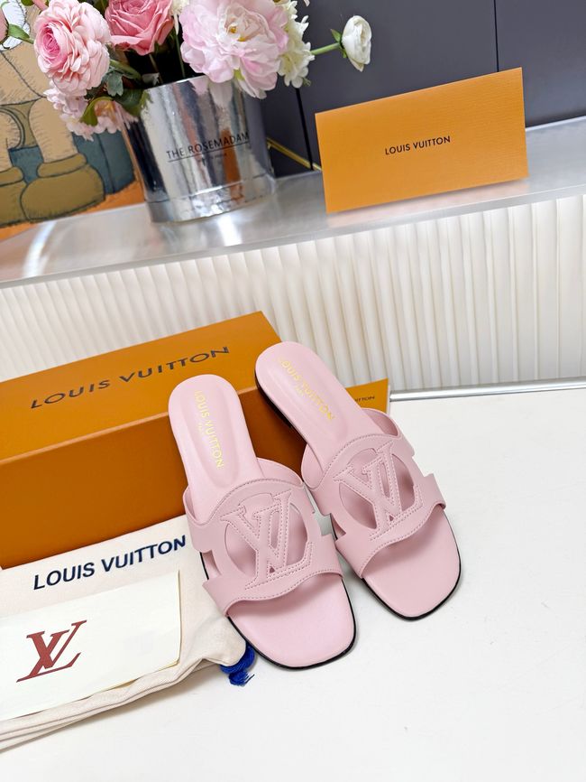 Louis Vuitton Isola Flat Mule 1ABP08-2 Louis Vuitton Isola Flat Mule 1ABP08-2