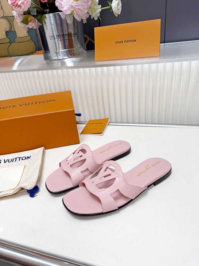 Louis Vuitton Isola Flat Mule 1ABP08-2 Louis Vuitton Isola Flat Mule 1ABP08-2