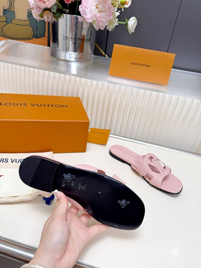 Louis Vuitton Isola Flat Mule 1ABP08-2 Louis Vuitton Isola Flat Mule 1ABP08-2