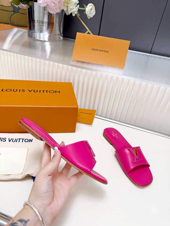 Louis Vuitton Isola Flat Mule 1ABP08-3 Louis Vuitton Isola Flat Mule 1ABP08-3