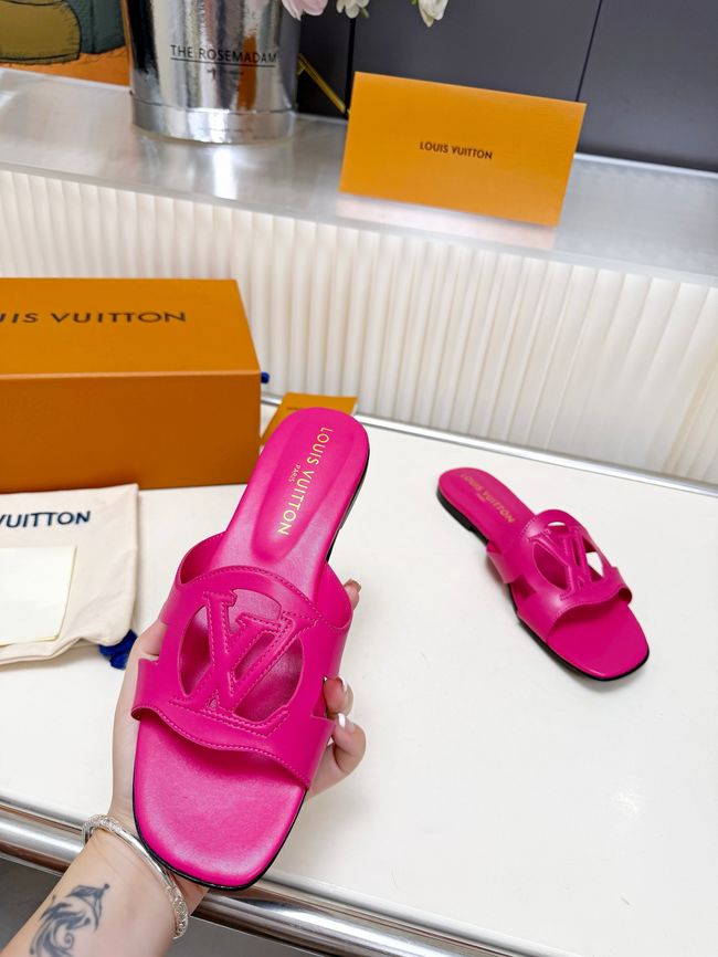 Louis Vuitton Isola Flat Mule 1ABP08-1 Louis Vuitton Isola Flat Mule 1ABP08-1