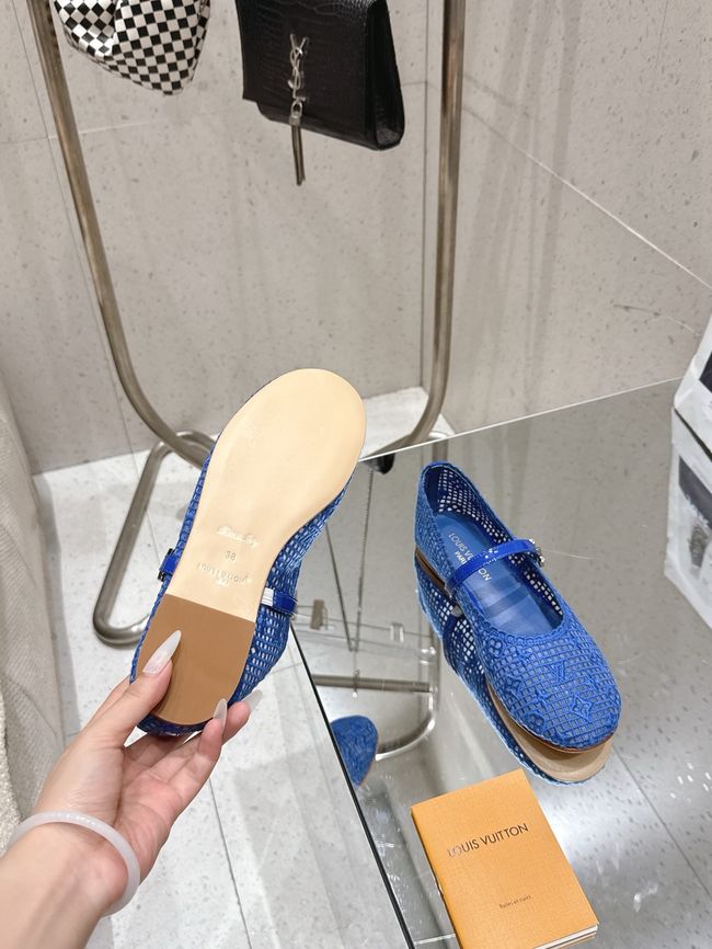 Louis Vuitton Romy Flat Ballerina 1AK24A-1 Louis Vuitton Romy Flat Ballerina 1AK24A-1