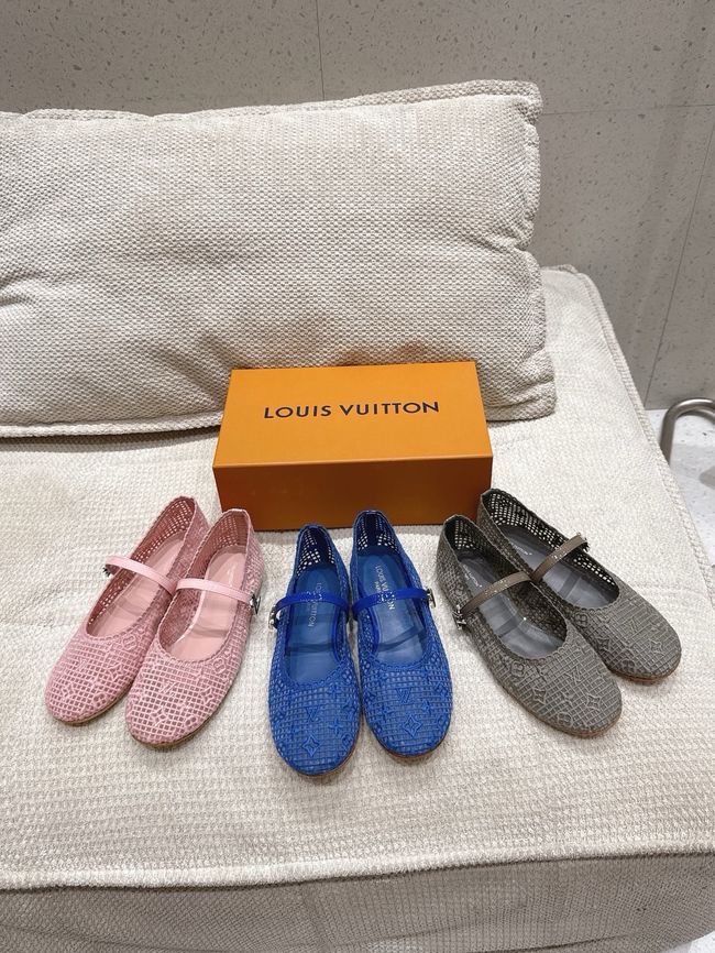 Louis Vuitton Romy Flat Ballerina 1AK24A-3 Louis Vuitton Romy Flat Ballerina 1AK24A-3