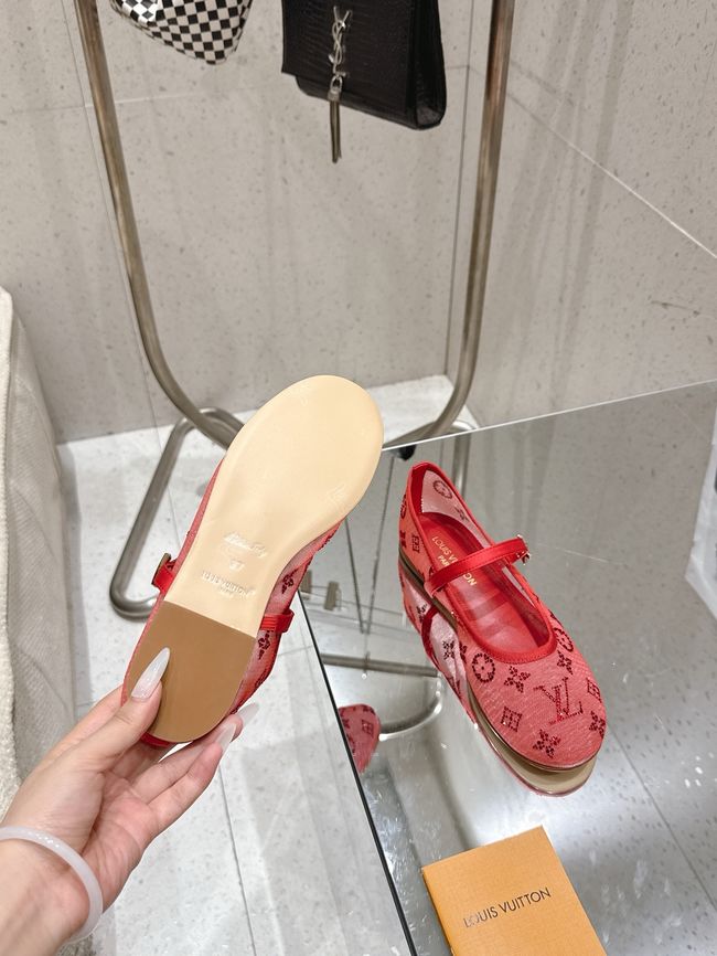 Louis Vuitton Romy Flat Ballerina 1AK24A-5 Louis Vuitton Romy Flat Ballerina 1AK24A-5