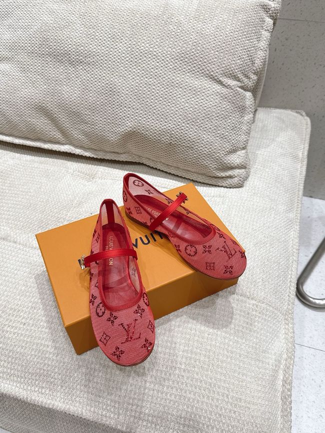 Louis Vuitton Romy Flat Ballerina 1AK24A-5 Louis Vuitton Romy Flat Ballerina 1AK24A-5